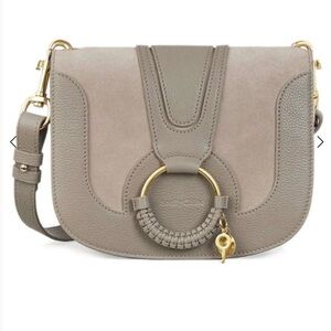 See By Chloe Hana Small Leather & Suede Crossbody